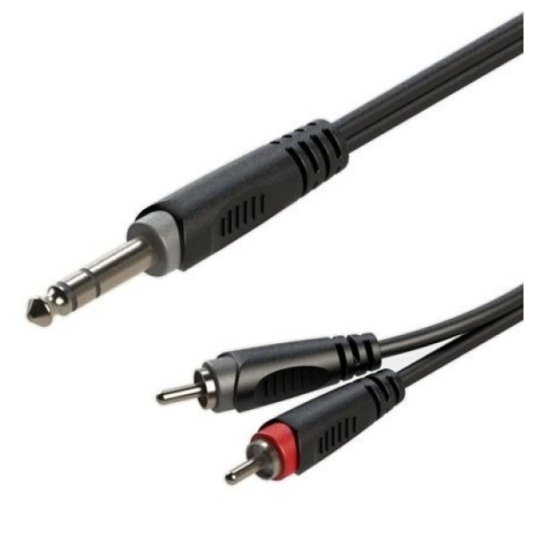 Готовий кабель Roxtone RAYC110L3, 2х1x0.14 кв. мм, вн. діаметр 4x8 мм, 3 м