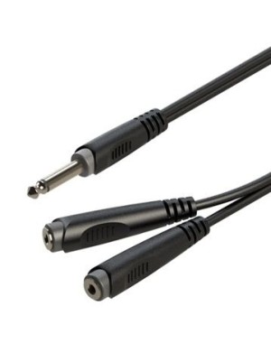 Готовий кабель Roxtone RAYC390L02, 2х1x0.14 кв. мм, вн. діаметр 4x8 мм, 0,2 м