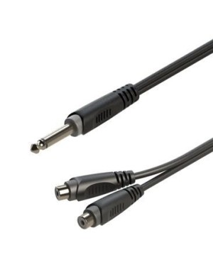 Готовый кабель Roxtone RAYC500L02, 2х1x0.14 кв. мм, вн. диаметр 4x8 мм, 0,2м