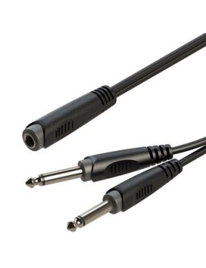 Готовый кабель Roxtone RAYC510L02, 2х1x0.14 кв. мм, вн. диаметр 4x8 мм, 0,2м