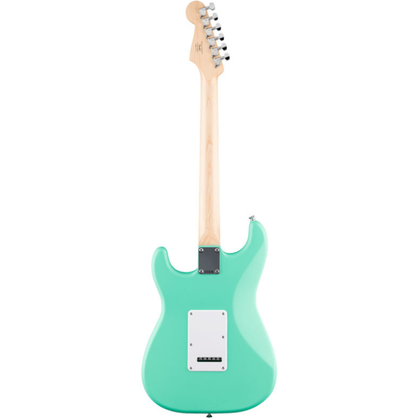 Електрогітара SQUIER DEBUT STRATOCASTER HSS Sea Foam Green, 6 струн, HSS, тополя/клен Електрогітара SQUIER DEBUT STRATOCASTER HSS Sea Foam Green, 6 струн, HSS, тополя/клен