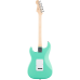 Електрогітара SQUIER DEBUT STRATOCASTER HSS Sea Foam Green, 6 струн, HSS, тополя/клен