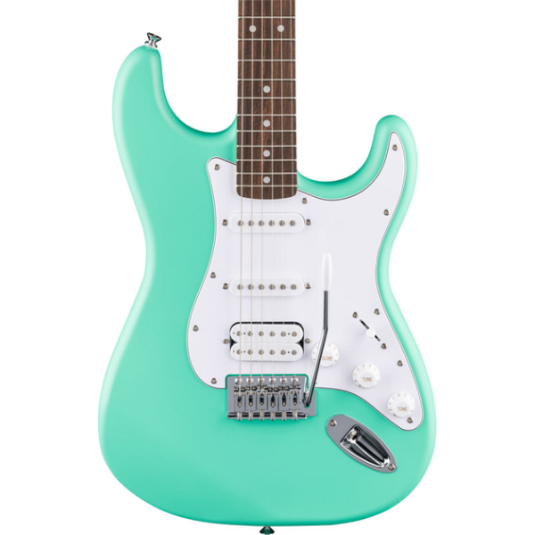 Електрогітара SQUIER DEBUT STRATOCASTER HSS Sea Foam Green, 6 струн, HSS, тополя/клен Електрогітара SQUIER DEBUT STRATOCASTER HSS Sea Foam Green, 6 струн, HSS, тополя/клен