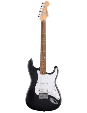 Электрогитара SQUIER DEBUT STRATOCASTER HT HSS Black, 6 струн, HSS, тополь/клен