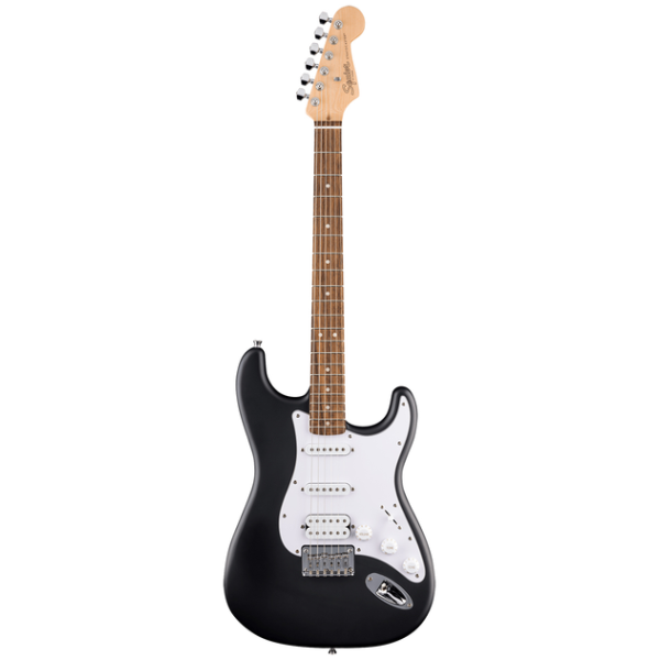 Електрогітара SQUIER DEBUT STRATOCASTER HT HSS Black, 6 струн, HSS, тополя/клен Електрогітара SQUIER DEBUT STRATOCASTER HT HSS Black, 6 струн, HSS, тополя/клен