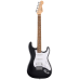 Електрогітара SQUIER DEBUT STRATOCASTER HT HSS Black, 6 струн, HSS, тополя/клен