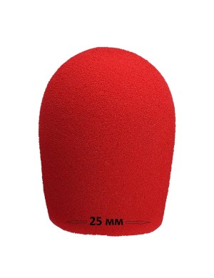 Вітрозахист для мікрофона MAXTONE W2 (Wine Red)