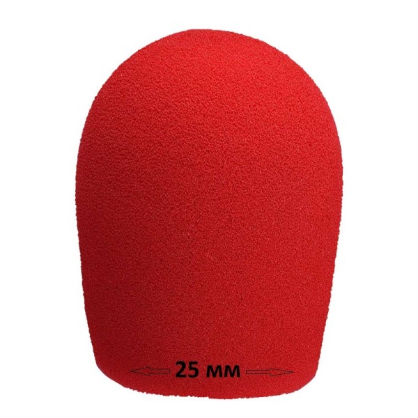 Вітрозахист для мікрофона MAXTONE W2 (Wine Red)