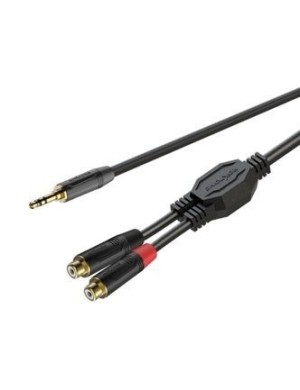 Готовий сполучний аудіокабель Roxtone GPTC145L1, 2x0.22 кв. мм, вн. діаметр 5.5 мм, 1 м