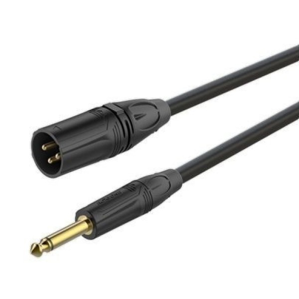 Готовий мікрофонний кабель Roxtone GMXJ250L5, 2x0.30 кв.мм, вн.діаметр 6.5 мм, 5 м