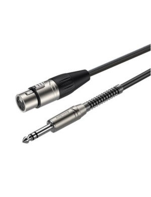 Готовый микрофонный кабель Roxtone SMXJ220L6, 2x0.22 кв.мм, вн.диаметр 6 мм, 6 м