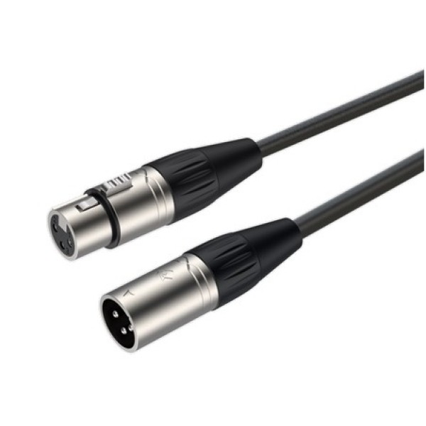 Готовий мікрофонний кабель Roxtone SMXX200L3, 2x0.22 кв.мм, вн.діаметр 6 мм, 3 м