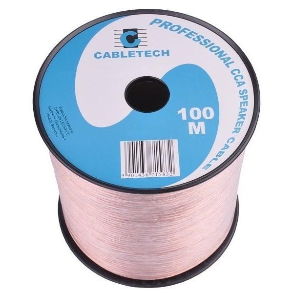 Кабель акустичний Cabletech KAB0354, 2 x 0,5 мм, 100 м