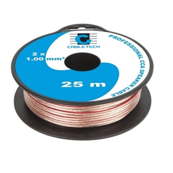 Кабель акустичний Cabletech KAB0396, 2 x 1 мм, 25 м