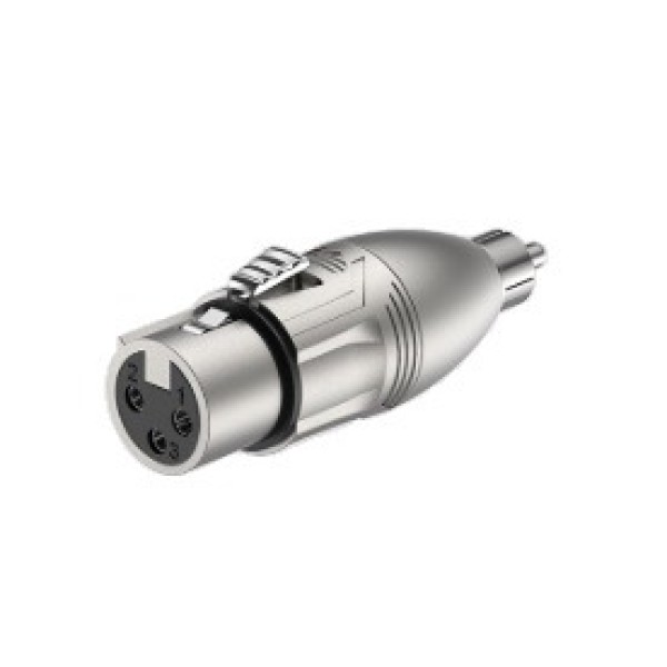 Перехідник RCA male (тато) - XLR female (мама) Roxtone RA2XFPM