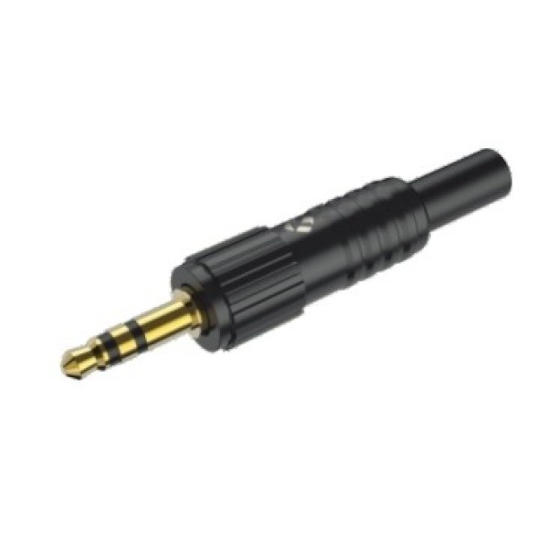 Кабельний роз'єм mini jack 3.5 мм стерео тато Roxtone RMJ3PL-B