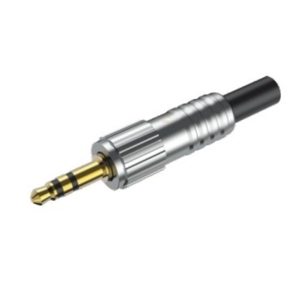 Кабельний роз'єм mini jack 3.5 мм стерео тато Roxtone RMJ3PL-C