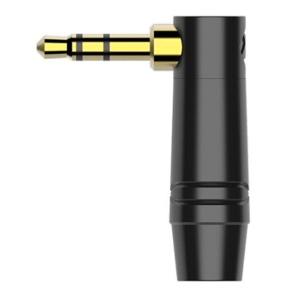 Роз'єм кутовий Roxtone RMJ3RPP-BG Jack 3,5 (stereo)