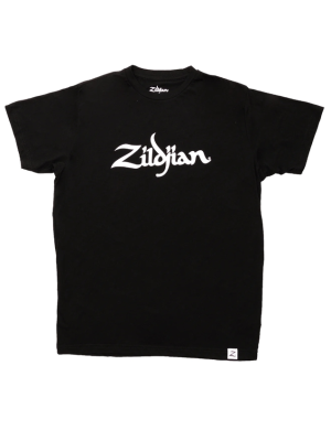 Футболка ZILDJIAN CLASSIC LOGO BLACK T-SHIRT SMALL
