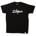 Футболка ZILDJIAN CLASSIC LOGO BLACK T-SHIRT SMALL