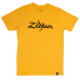 Футболка ZILDJIAN CLASSIC LOGO GOLD T-SHIRT SMALL