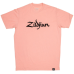 Футболка ZILDJIAN CLASSIC LOGO PINK T-SHIRT SMALL