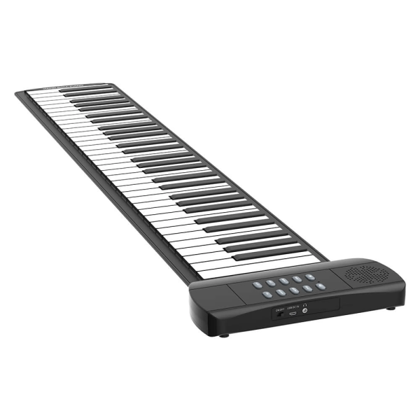 Гнучке піаніно Harmony 61RL – 61 клавіша, USB, дитяче електронне піаніно для навчання