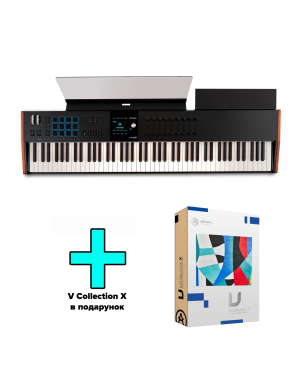 MIDI-клавиатура Arturia KeyLab 88 Mk3 Black + V Collection X – 88 клавиш, молоточечная механика