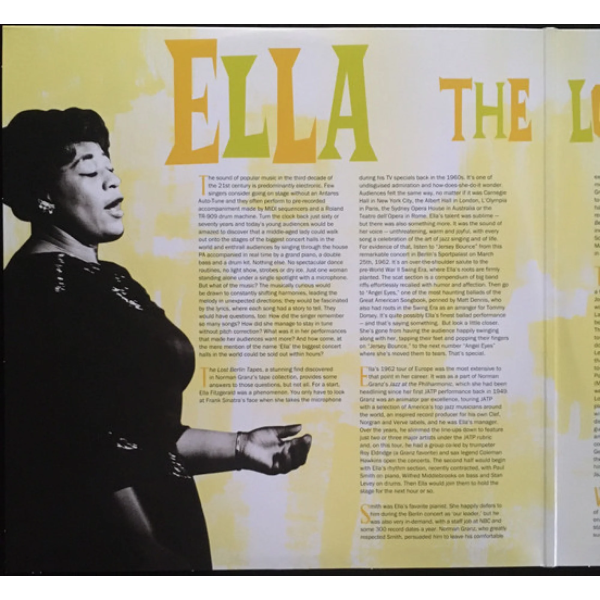 Вінілова платівка Ella Fitzgerald - The Lost Berlin Tapes [2LP]