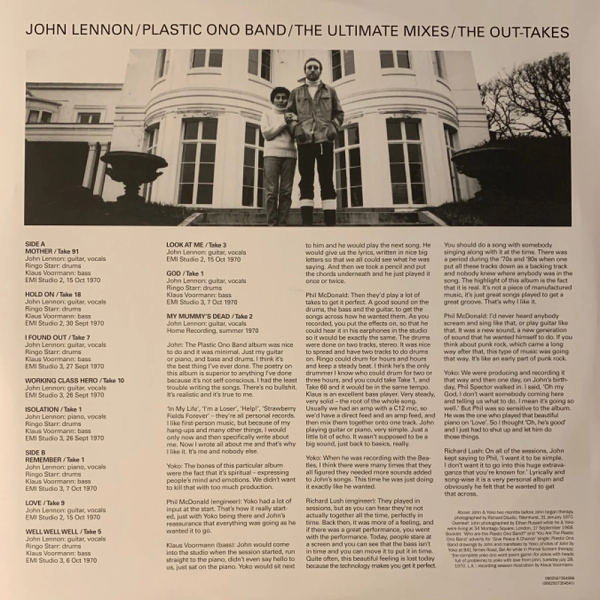 Вінілова платівка John Lennon, Plastic Ono Band – John Lennon / Plastic Ono Band [2LP]