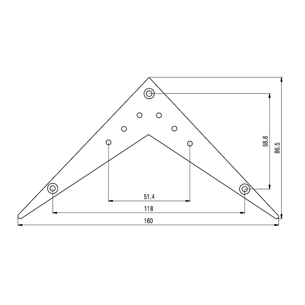 Тейл для бриджу PAXPHIL TA001 CR