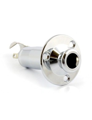 Роз'єм для акустичної гітари PAXPHIL LJ35 Screw Mount Stereo Endpin Jack (Chrome)