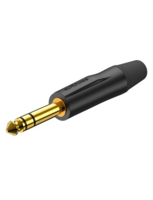 Разъем Roxtone PJ3X-BG Jack 6,3 plug (stereo)