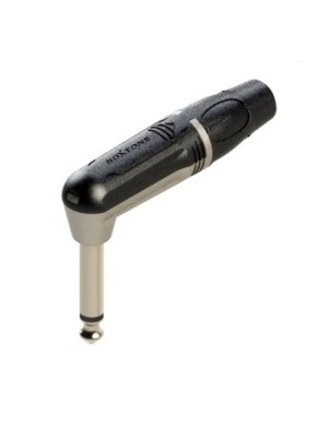 Разъем Roxtone RJ2RP-NN Jack 6,3 (mono) угловой