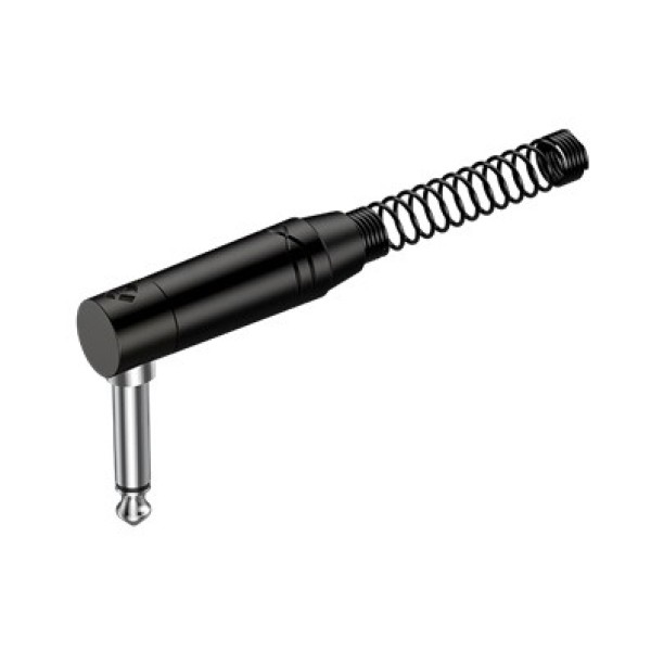 Роз'єм кутовий Roxtone RJ2RPP-BN Jack 6,3 (mono)