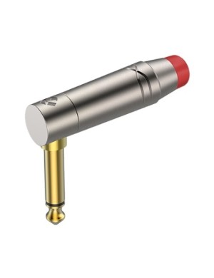 Разъем угловой Roxtone RJ2RPP-RD-NG Jack 6,3 (mono)