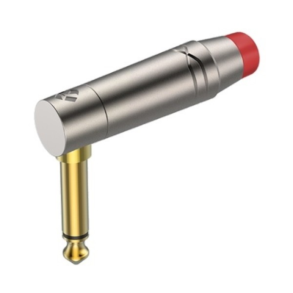 Роз'єм кутовий Roxtone RJ2RPP-RD-NG Jack 6,3 (mono)