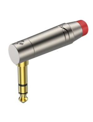 Угловой разъем Roxtone RJ3RPP-RD-NG Jack 6.3mm (stereo) Угловой разъем Roxtone RJ3RPP-RD-NG Jack 6.3mm (stereo)