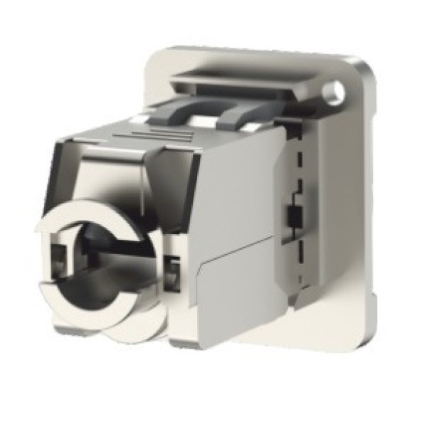 Роз'єм панельний RJ45 мама Roxtone RAD-C6A-IDC-B RJ45 (CAT6a)