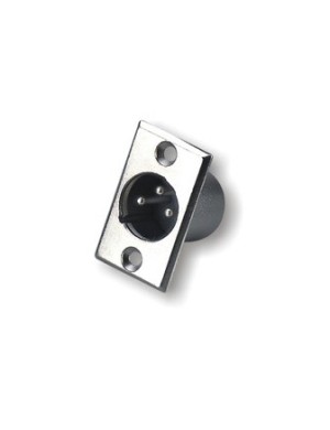 Разъем Roxtone RX039M XLR male (папа) панельный