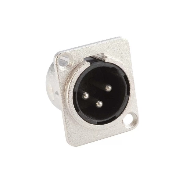 Роз'єм Roxtone RX074M XLR male (тато) панельний