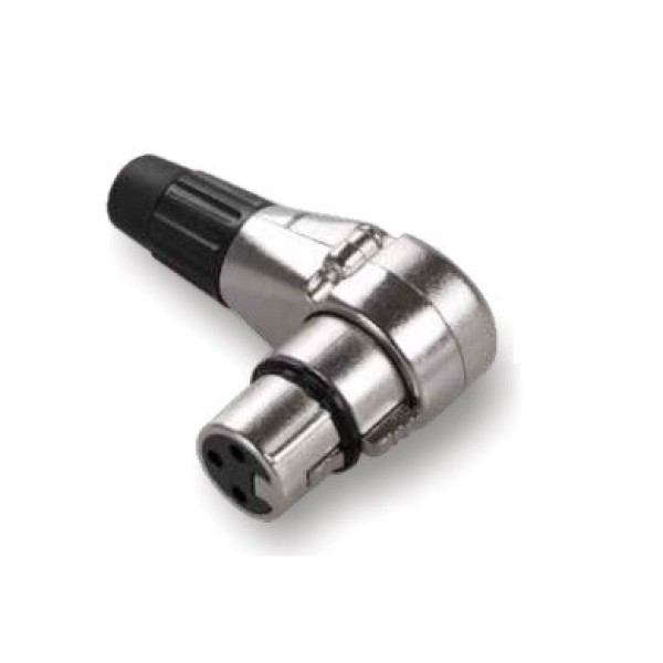 Роз'єм Roxtone RX087F XLR female (мама) кутовий