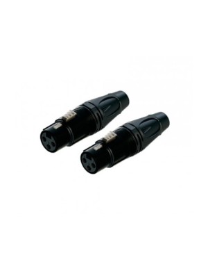 Разъем XLR female (мама) Roxtone RX3F-BG