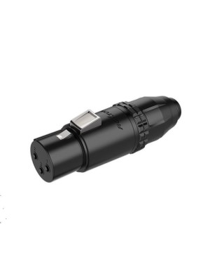 Разъем Roxtone RX3FWP-BG XLR female (мама) водозащитный