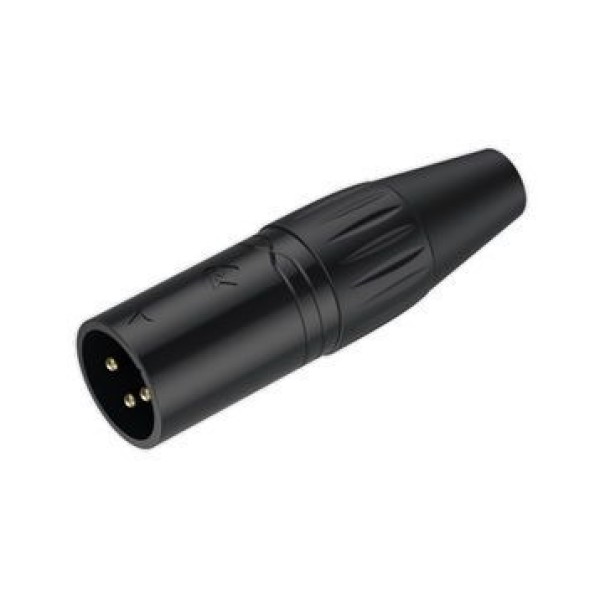 Роз'єм Roxtone RX3MP-BG XLR male (тато)