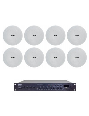 Комплект звука DV audio LA1208CMG6W для помещения до 120м.кв. Комплект звука DV audio LA1208CMG6W для помещения до 120м.кв.