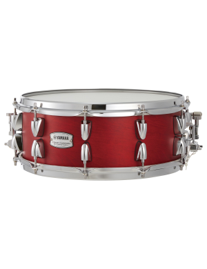 Малый барабан YAMAHA TMS1455 Tour Custom Snare Drum 14"x5.5" (Candy Apple Satin)