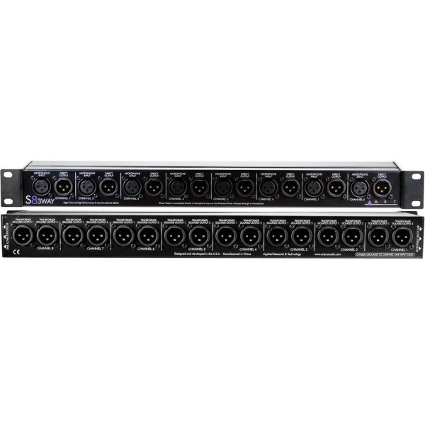 Мікрофонний спліттер ART S8-3WAY Мікрофонний спліттер ART S8-3WAY