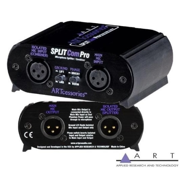 Мікрофонний спліттер ART Splitcom PRO Мікрофонний спліттер ART Splitcom PRO