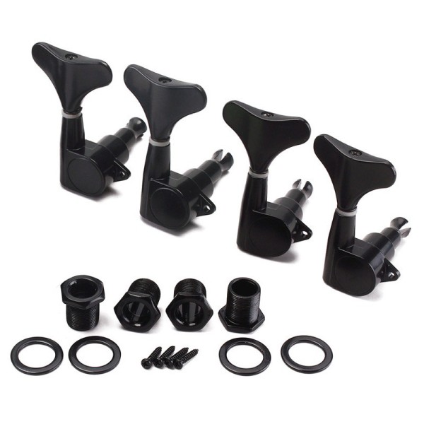 Кілки для бас-гітари PAXPHIL JB-150 4 in line BK